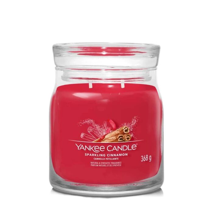 Yankee Candle Sparkling Cinnamon Signature Medium Jar